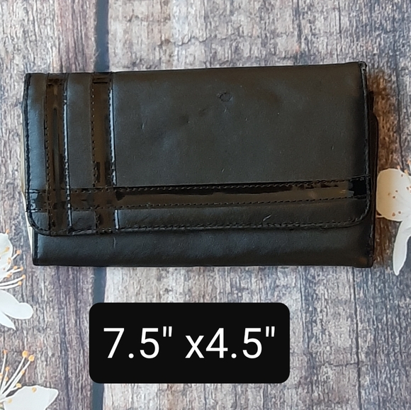New IMPERFECT Black wallet - Picture 1 of 7